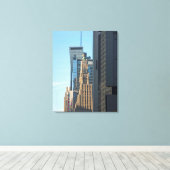 ブロードウェイマンハッタンニューヨークシティ キャンバスプリント (インサイチュ (ウッドフロア))