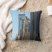 ブロードウェイマンハッタンニューヨークシティ クッション (ブランケット)