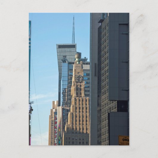 ブロードウェイマンハッタンニューヨークシティ ポストカード (正面)