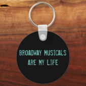 ブロードウェイミュージカルはマイライフキーチェーン キーホルダー (正面)