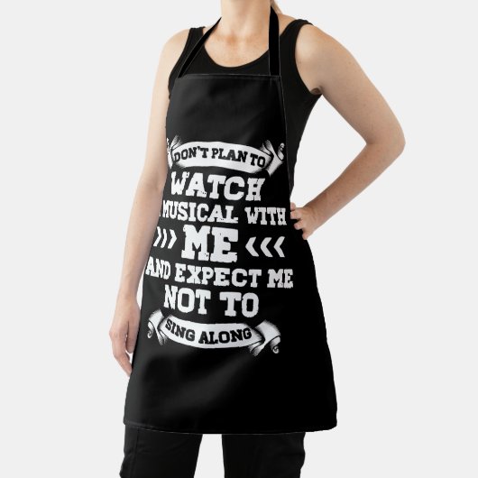 ブロードウェイミュージカル引用文シアターラブに植えない エプロン (インサイチュ)