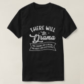 ブロードウェイ俳優が演劇先生 Tシャツ (デザイン正面)