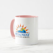 ブロードウェイ小学校カラーロゴマグカップ マグカップ (正面左)