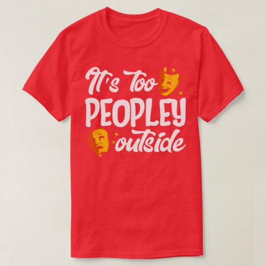 ブロードウェイ恋人ギフトシアターおたくギフト Tシャツ (デザイン正面)