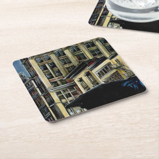 ブロードウェイ最高のス、ニューヨーク スクエアペーパーコースター (アングル)