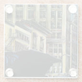 ブロードウェイ最高のズ、ニューヨーク市 ガラスコースター (裏面)