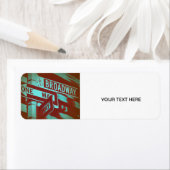 ブロードウェイ標識 ラベル (インサイチュ)