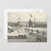 ブロードウェイ浴場、海グローブNJ ポストカード (正面/裏面)