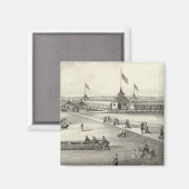 ブロードウェイ浴場、海グローブNJ マグネット (正面/裏面)