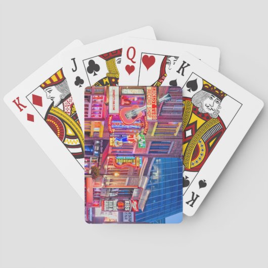 ブロードウェイ通りダウンタウンナッシュビルテネシー トランプ (裏面)