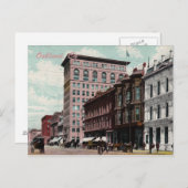 ブロードウェイ通りヴィンテージ葉書 ポストカード (正面/裏面)