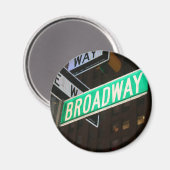 ブロードウェイ通り標識 マグネット (正面/裏面)