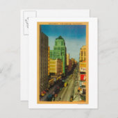 ブロードウェイ通り(カリフォルニア州ロサンゼルス) ポストカード (正面/裏面)