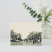 ブロードウェイ1930sゲイリー、インディアナ ポストカード (スタンド正面)