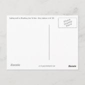 ブロードウェイ1930sゲイリー、インディアナ ポストカード (裏面)