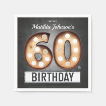 ブロードウェイ60誕生日グラマラーマーキーカスタム