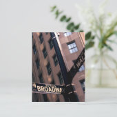ブロードウェイ/ウォールストリート ポストカード (スタンド正面)