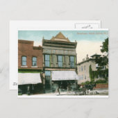 ブロードウェイ、サウスアンボーイ、NJ 1910ヴィンテージ ポストカード (正面/裏面)