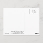 ブロードウェイ・ハノーバーPA フォトポストカード ポストカード (裏面)