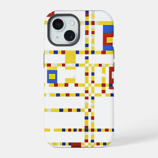 ブロードウェイ・ブギウギ iPhone 15ケース (裏面)