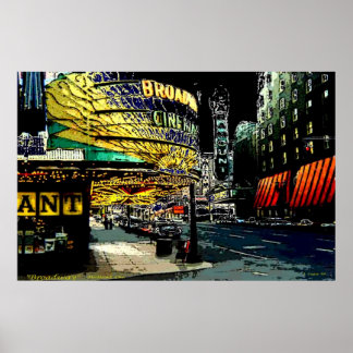 ブロードウェイ – ポスター