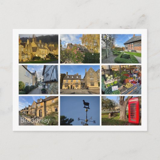 ブロードウェイ ポストカード (正面)