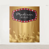 ブロードウェイ マーキーの写真撮影用背景 タペストリー (正面)