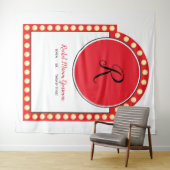 ブロードウェイ・マーチェのバット・ミッツヴァ・フォトブースの背景 タペストリー (インサイチュ(横))