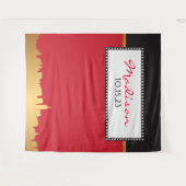 ブロードウェイ・マーチェー ニューヨーク フォトオープ バックドロップ タペストリー (正面(横))