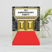 ブロードウェイ・マーチェ・レッドカーペット 10周年 招待状 (スタンド正面)