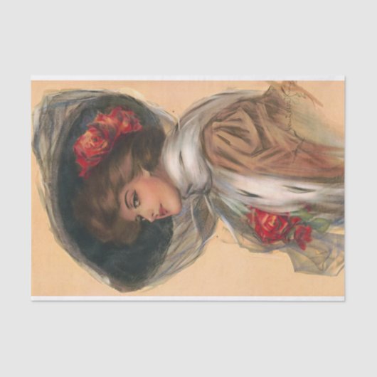 ブロードウェイ（1907年）よりハミルトン・キング 薄葉紙 (正面)