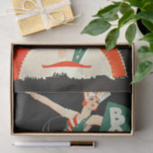 ブロードウェイNYCギャツビー素晴らしアートアートワーク 薄葉紙 (ギフト)