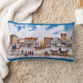 ブロードウェイNYC 1810装飾用クッション ランバークッション (ブランケット)