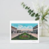 ブロードウェイSceneLongview、WA ポストカード (スタンド正面)