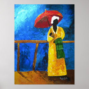 ブロードウォーク2008の緑の格子縞 ポスター