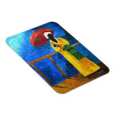 ブロードウォーク2008の緑の格子縞 マグネット (右側)