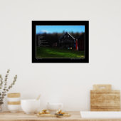 ブロードエーカーズファームイメージ&詩ポスターのライトフェード ポスター (キッチン)