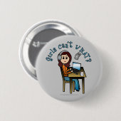 ブロードキャスター（光） 缶バッジ (正面&裏面)