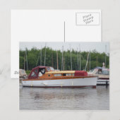 ブロードス伝統的クルーザー ポストカード (正面/裏面)