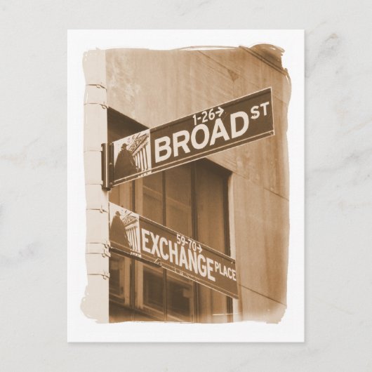 ブロードセントエクスチェンジ ポストカード (正面)