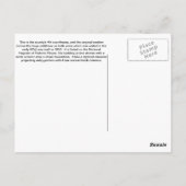 ブロードソー郡裁判所 - テネシー州パイクビル ポストカード (裏面)