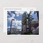 ブロードビーチ金ゴールド海岸 ポストカード (正面/裏面)