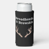 ブロードヘーズとブルースキーはコオジーが手に入る スリム缶クーラー (Seltzer正面)