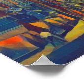 ブロード夕べの通り ポスター (角)