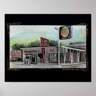 ブロードStシェルステーション ポスター