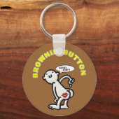 ブローニボタン キーホルダー (正面)