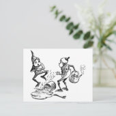 ブローニーが手を震わせる ポストカード (スタンド正面)