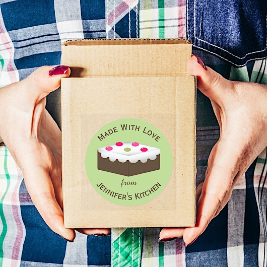 ブローニーカスタム焼いたグッズ ラウンドシール