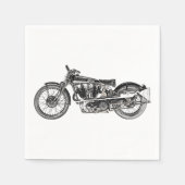 ブロープスーペリアヴィンテージバイク スタンダードカクテルナプキン (正面)