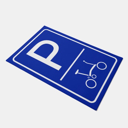 ブロープトン又は折り畳み自転車の自転車マット ドアマット (アングル)